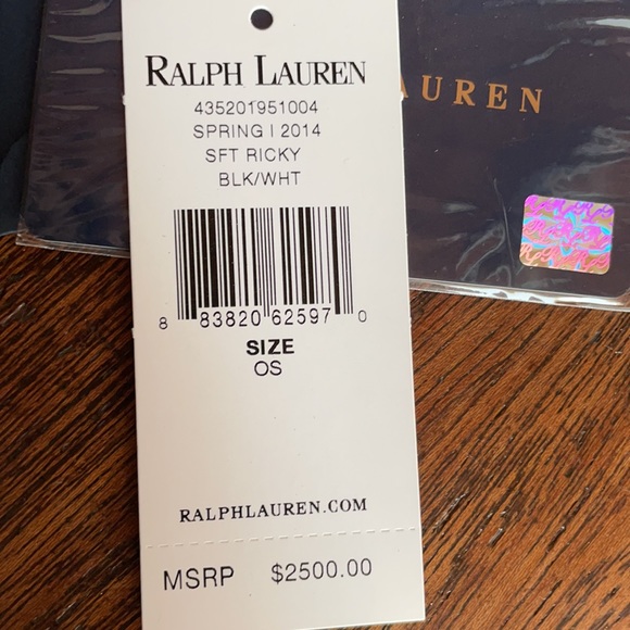 Ralph Lauren Ricky leather handbag NEW - Picture 13 of 13